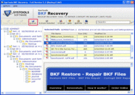 Windows XP Backup Recovery screenshot